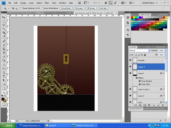 Creation of Locked book: Step 5